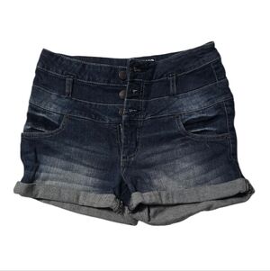 Mossimo Supply Co. Dark Wash Jean Shorts